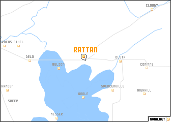 map of Rattan