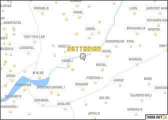 map of Rattariān