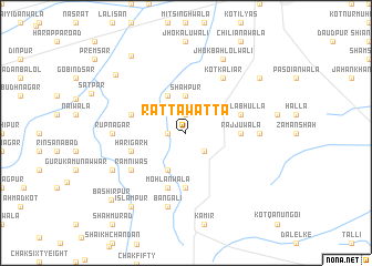 map of Ratta Watta