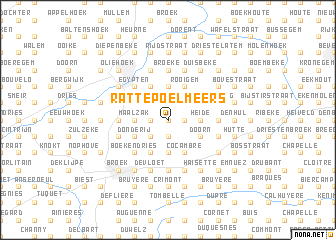 map of Rattepoelmeers