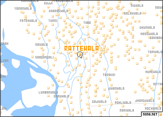 map of Rattewāla