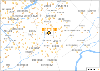 map of Rattīān