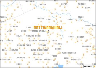 map of Ratti Dandīwāli