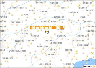 map of Ratti Ratta Shimāli