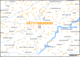 map of Ratti Tibbi Arāiān