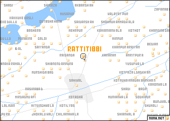map of Ratti Tibbi