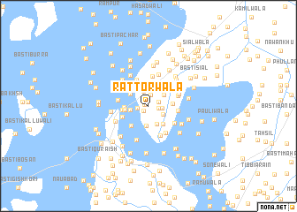 map of Rattorwāla