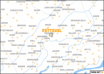 map of Rattowāl