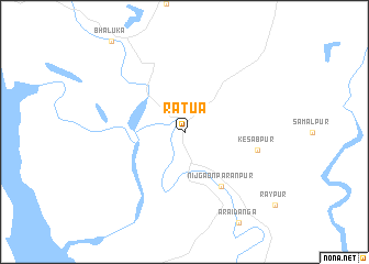 map of Ratua