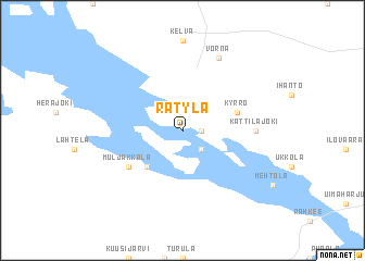 map of Rätylä