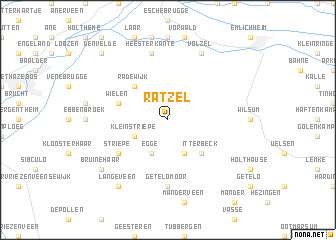 map of Ratzel