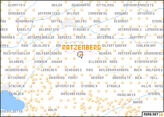 map of Ratzenberg