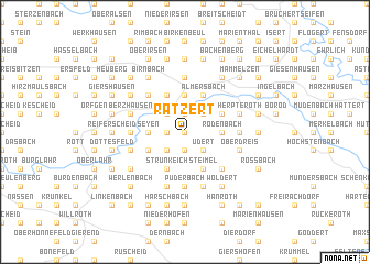 map of Ratzert