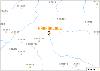 map of Rauanheque