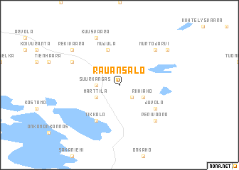 map of Rauansalo