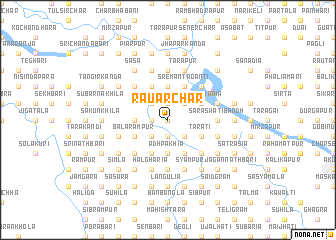 map of Rauār Char