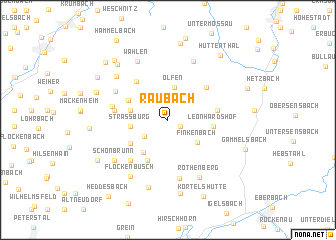 map of Raubach