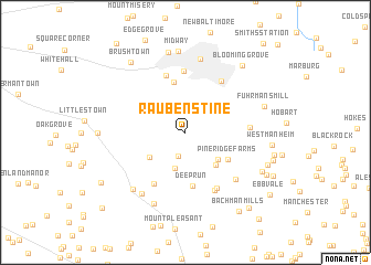 map of Raubenstine