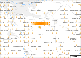 map of Raubersried