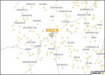 map of Rauca