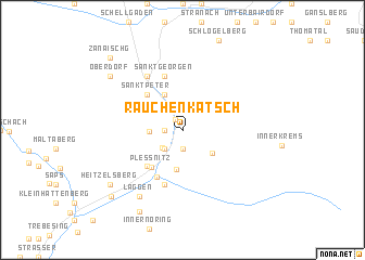 map of Rauchenkatsch