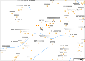 map of Raucuta