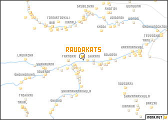 map of Rauda Kats