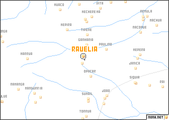 map of Rauelia