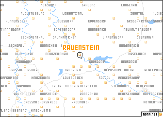 map of Rauenstein