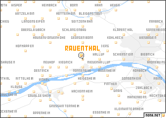 map of Rauenthal