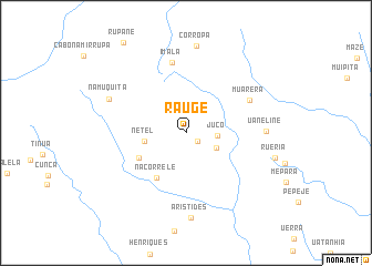 map of Raúge