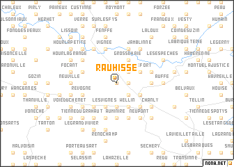 map of Rauhisse