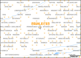 map of Rauhleiten