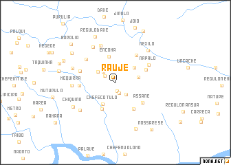 map of Rauje