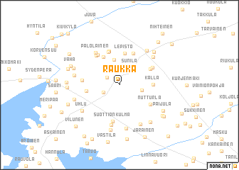 map of Raukka