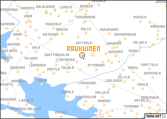 map of Raukuinen