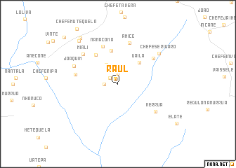 map of Raul