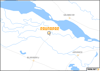 map of Raunāpār