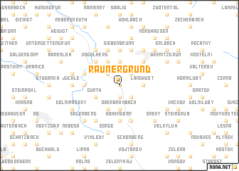 map of Raunergrund