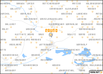 map of Rauno