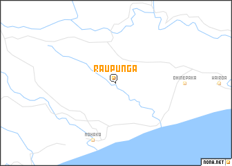 map of Raupunga