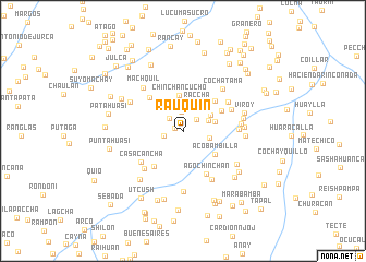 map of Rauquin