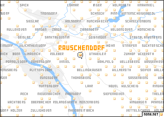 map of Rauschendorf