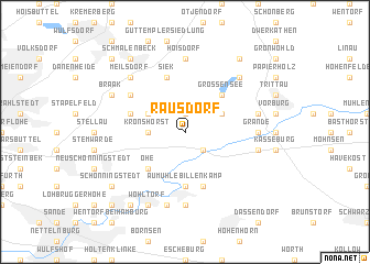 map of Rausdorf