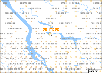 map of Rāutāra