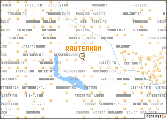 map of Rautenham