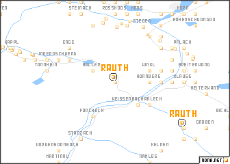 map of Rauth