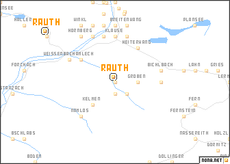 map of Rauth