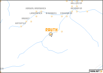 map of Rauth