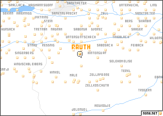 map of Rauth